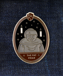 Warner Bros The Fat Friar Enamel Pin