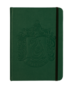 Warner Bros Best Sellers Personalised Slytherin Embossed Notebook