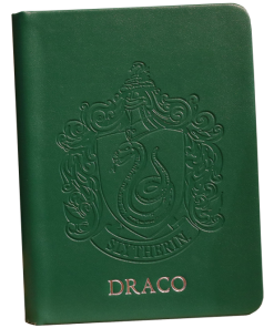 Warner Bros Best Sellers Personalised Slytherin Embossed Notebook
