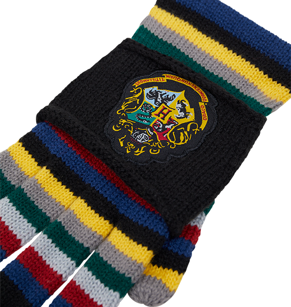 Warner Bros Hogwarts Crest Gloves 4 Warner Bros Hogwarts Crest Gloves