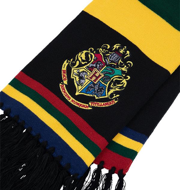 Warner Bros Embroidered Hogwarts Scarf 4 Warner Bros Embroidered Hogwarts Scarf