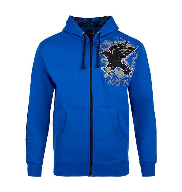 Warner Bros Ravenclaw Hooded Sweatshirt 3 Warner Bros Ravenclaw Hooded Sweatshirt