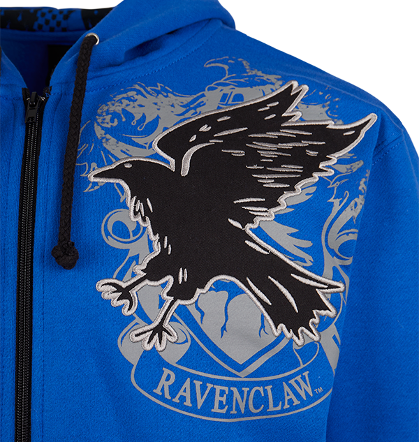 Warner Bros Ravenclaw Hooded Sweatshirt 6 Warner Bros Ravenclaw Hooded Sweatshirt