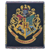 Warner Bros Hogwarts Crest Woven Throw