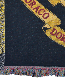Warner Bros Hogwarts Crest Woven Throw