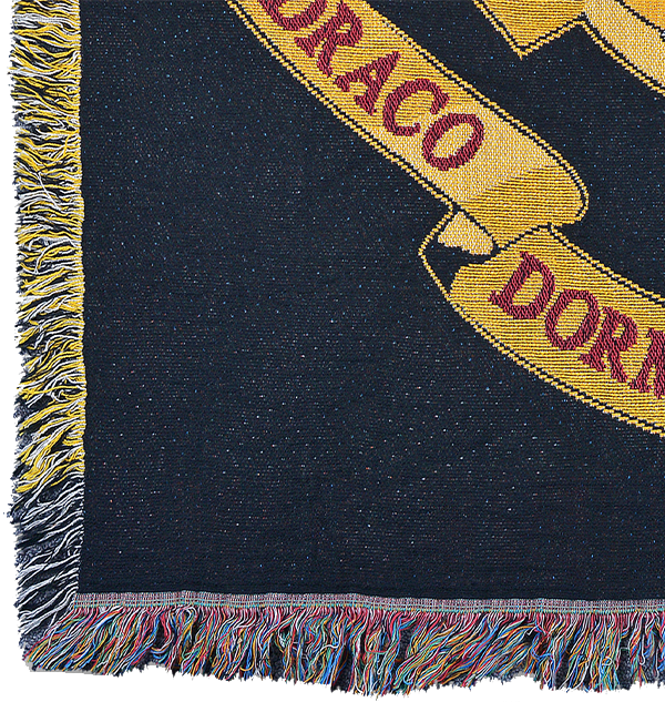 Warner Bros Hogwarts Crest Woven Throw 4 Warner Bros Hogwarts Crest Woven Throw