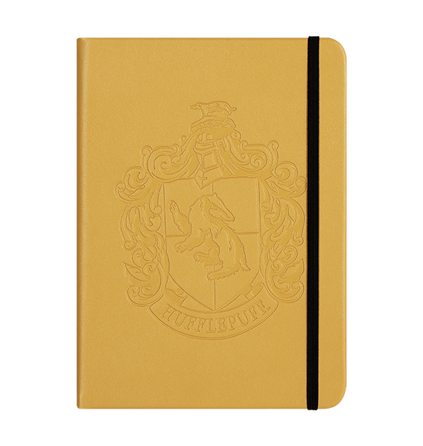 Warner Bros Personalised Hufflepuff Embossed Notebook 3 Warner Bros Personalised Hufflepuff Embossed Notebook