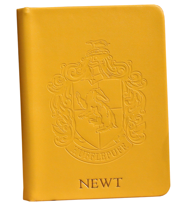 Warner Bros Personalised Hufflepuff Embossed Notebook 7 Warner Bros Personalised Hufflepuff Embossed Notebook