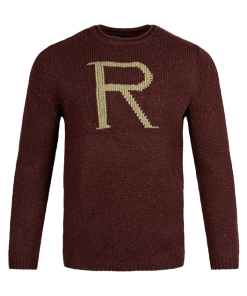 Warner Bros 'R' For Ron Weasley Knitted Jumper Best Sellers