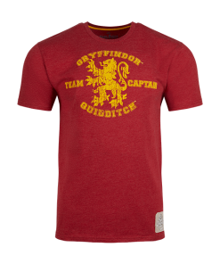 Warner Bros Gryffindor Quidditch Team Captain T-Shirt