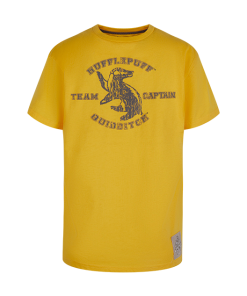 Warner Bros Kids Hufflepuff Quidditch Team Captain T-Shirt