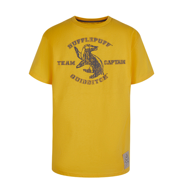 Warner Bros Kids Hufflepuff Quidditch Team Captain T-Shirt 3 Warner Bros Kids Hufflepuff Quidditch Team Captain T-Shirt