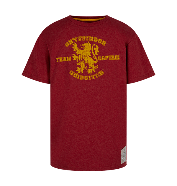 Warner Bros Best Sellers Kids Gryffindor Quidditch Team Captain T-Shirt 3 Warner Bros Best Sellers Kids Gryffindor Quidditch Team Captain T-Shirt