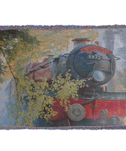 Warner Bros Hogwarts Express Woven Throw Platform 9ยพ