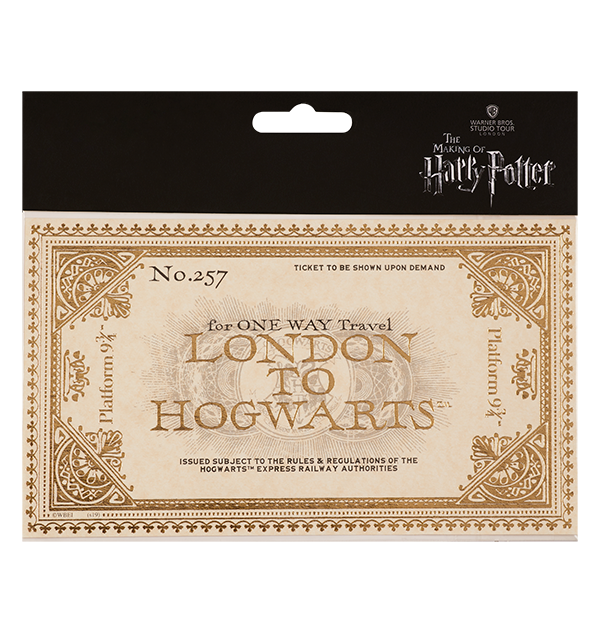 Warner Bros Hogwarts Express Souvenir Ticket 5 Warner Bros Hogwarts Express Souvenir Ticket