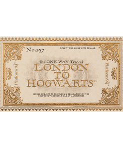Warner Bros Hogwarts Express Souvenir Ticket
