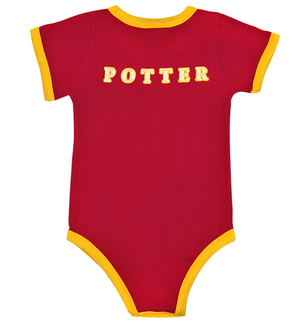 Warner Bros Best Sellers Gryffindor Jersey Baby Body Suit 4 Warner Bros Best Sellers Gryffindor Jersey Baby Body Suit