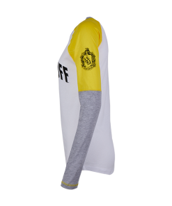 Warner Bros Best Sellers Hufflepuff Ladies Raglan Shirt