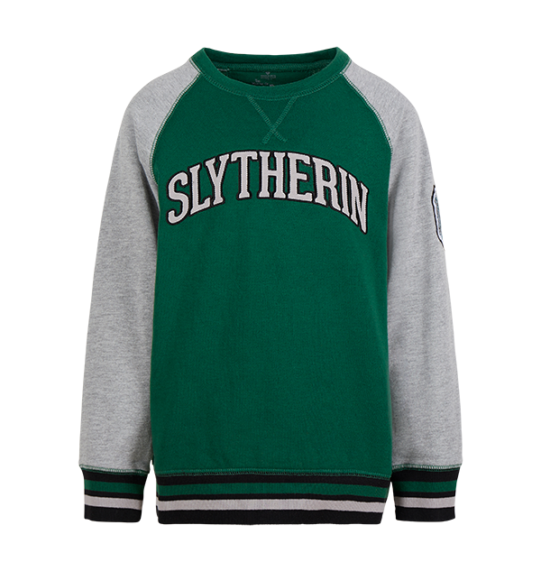 Warner Bros Kids Slytherin Sweatshirt 3 Warner Bros Kids Slytherin Sweatshirt