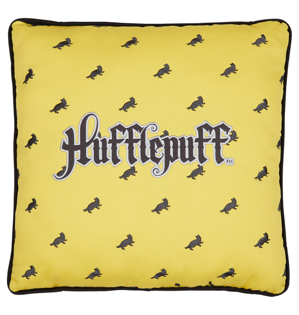 Warner Bros Hufflepuff House Cushion 4 Warner Bros Hufflepuff House Cushion