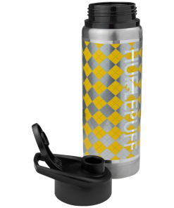 Warner Bros Hufflepuff Stainless Steel Flask 5 Warner Bros Hufflepuff Stainless Steel Flask