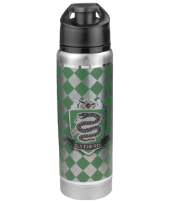 Warner Bros Homeware Slytherin Stainless Steel Flask