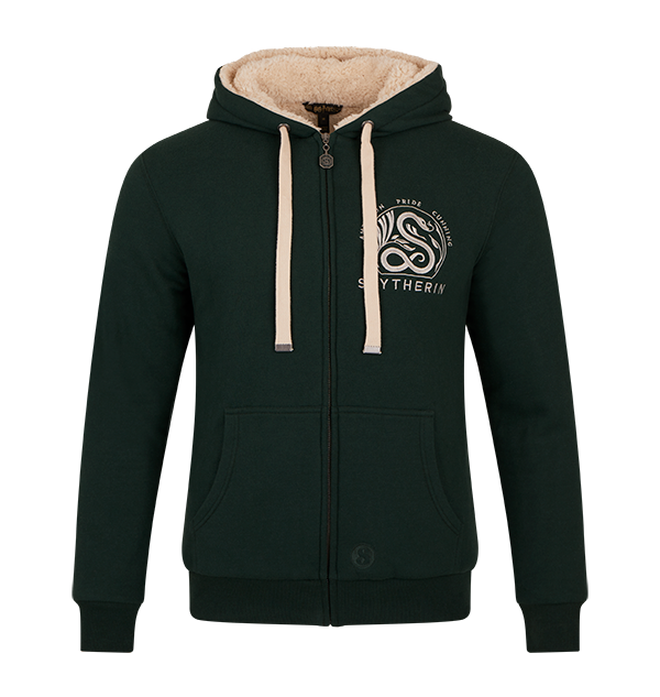 Warner Bros Slytherin Fleece Hoodie 3 Warner Bros Slytherin Fleece Hoodie