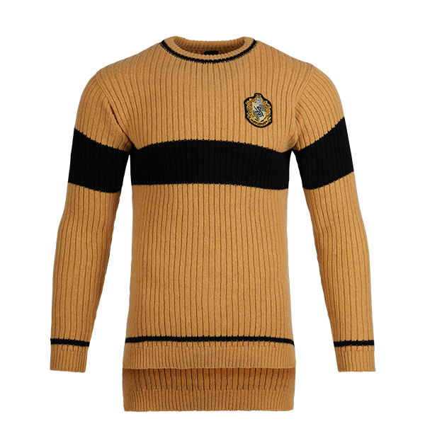 Warner Bros Hufflepuff Quidditch Knitted Adult Jumper Best Sellers 3 Warner Bros Hufflepuff Quidditch Knitted Adult Jumper Best Sellers