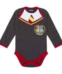 Warner Bros Best Sellers Hogwarts Long-Sleeved Baby Body Suit