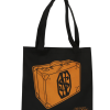 Warner Bros Best Sellers Fantastic Beasts Black Suitcase Tote Bag