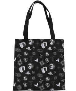 Warner Bros Best Sellers Fantastic Beasts Black Symbols Tote Bag