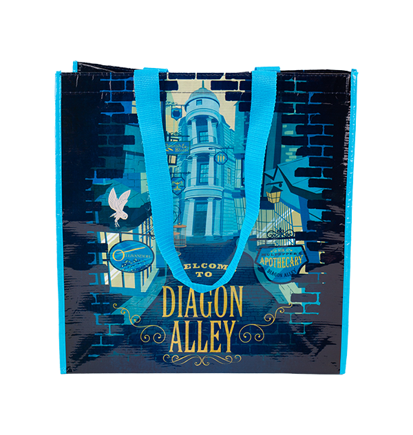 Warner Bros Diagon Alley Reusable Shopping Bag 3 Warner Bros Diagon Alley Reusable Shopping Bag