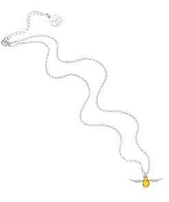 Warner Bros Golden Snitch Sterling Silver Necklace