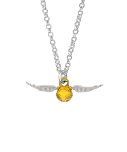 Warner Bros Golden Snitch Sterling Silver Necklace