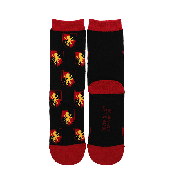 Warner Bros Gryffindor House 3-Pack Socks 6 Warner Bros Gryffindor House 3-Pack Socks