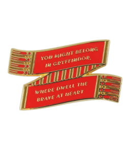 Warner Bros Best Sellers Gryffindor Scarf Enamel Pin
