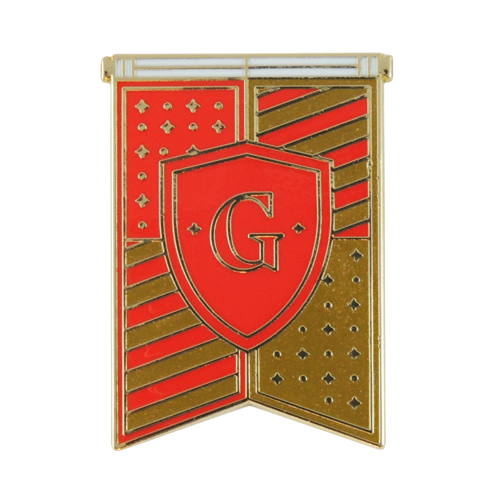 Warner Bros Best Sellers Gryffindor House Banner Enamel Pin 3 Warner Bros Best Sellers Gryffindor House Banner Enamel Pin