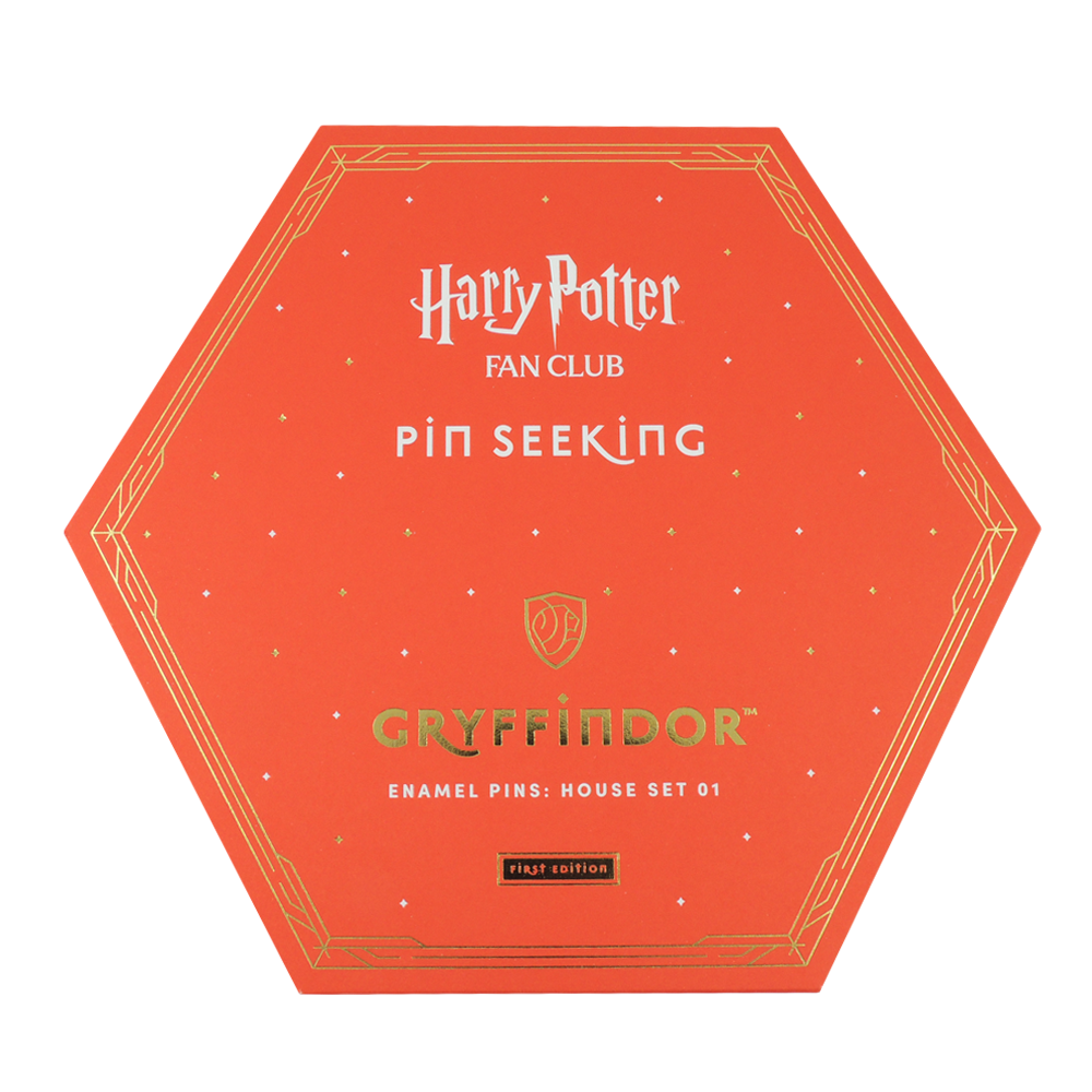 Warner Bros First Edition Gryffindor Enamel Pin Set 7 Warner Bros First Edition Gryffindor Enamel Pin Set