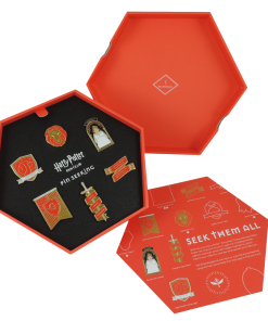 Warner Bros First Edition Gryffindor Enamel Pin Set