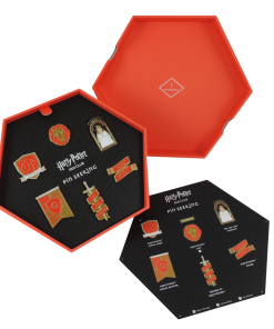 Warner Bros First Edition Gryffindor Enamel Pin Set 10 Warner Bros First Edition Gryffindor Enamel Pin Set
