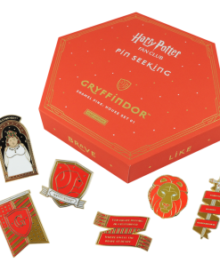 Warner Bros First Edition Gryffindor Enamel Pin Set