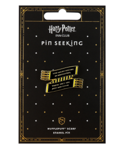 Warner Bros Hufflepuff House Scarf Enamel Pin Best Sellers