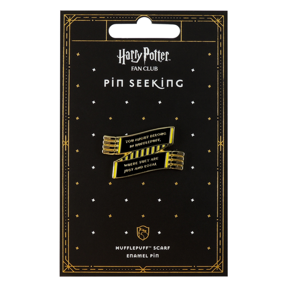 Warner Bros Hufflepuff House Scarf Enamel Pin Best Sellers 4 Warner Bros Hufflepuff House Scarf Enamel Pin Best Sellers