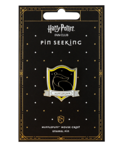 Warner Bros Hufflepuff House Crest Enamel Pin