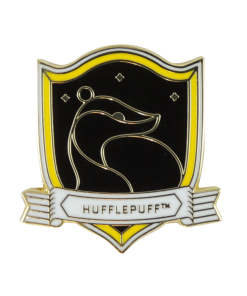 Warner Bros Hufflepuff House Crest Enamel Pin