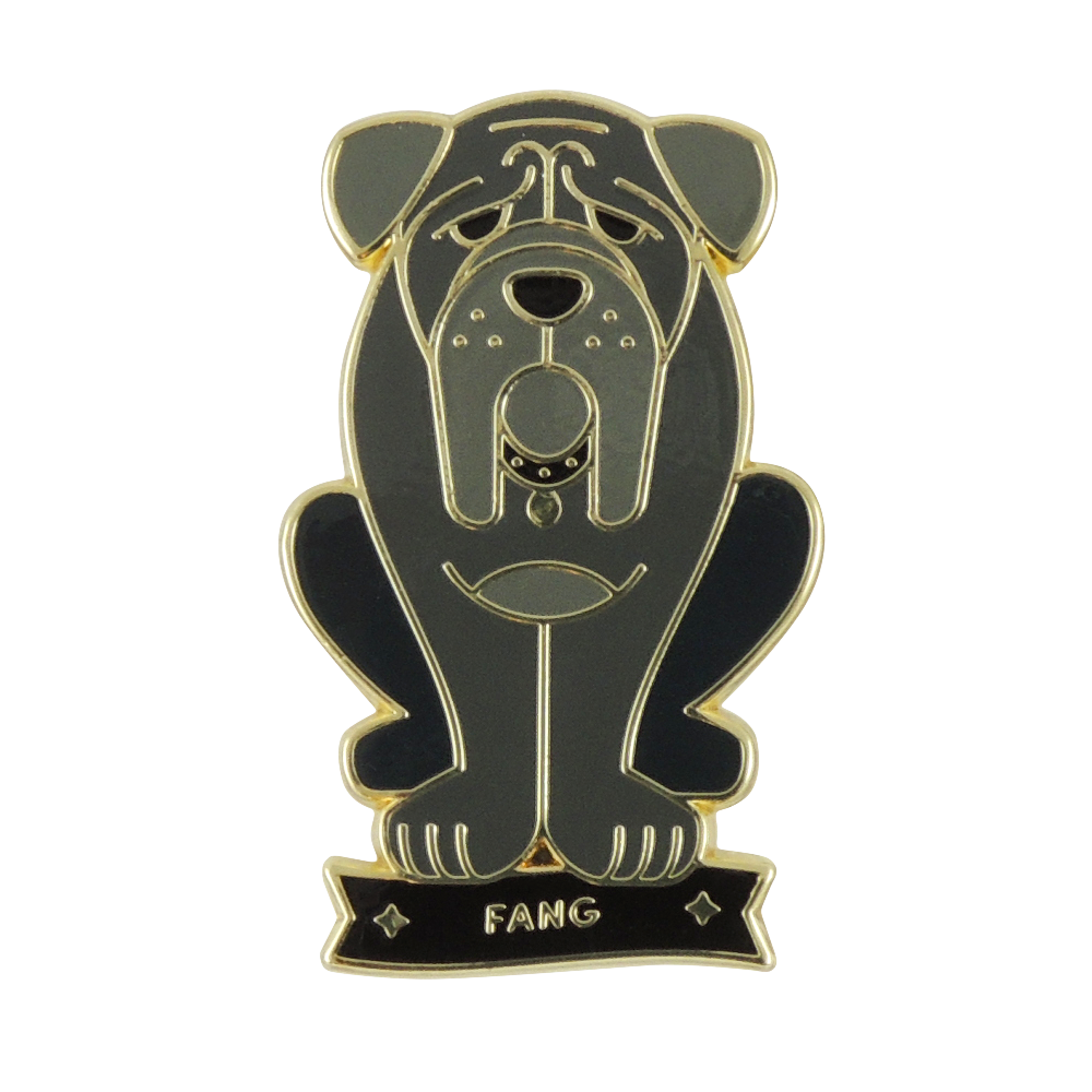 Warner Bros Best Sellers Fang Enamel Pin 3 Warner Bros Best Sellers Fang Enamel Pin