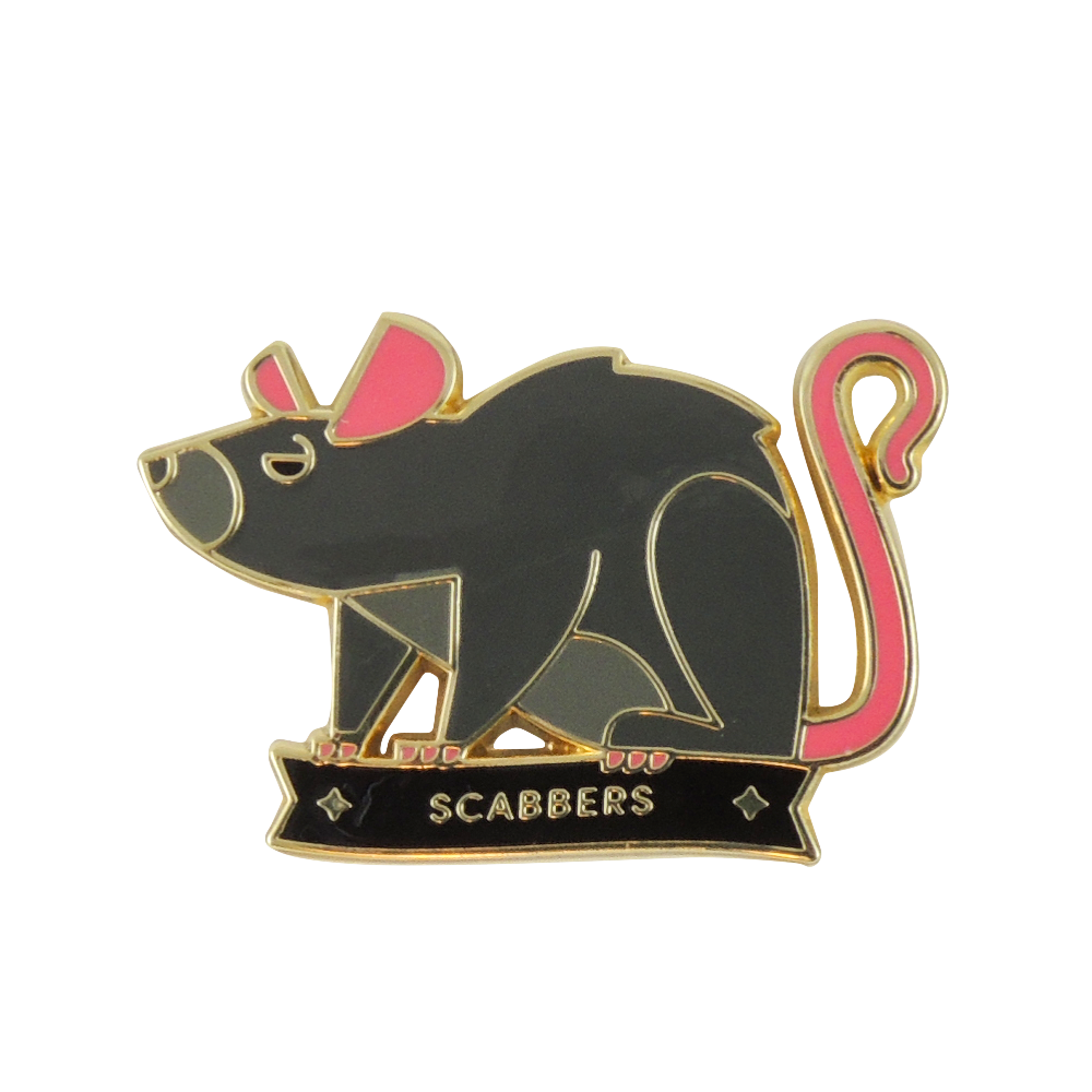Warner Bros Scabbers Enamel Pin 3 Warner Bros Scabbers Enamel Pin