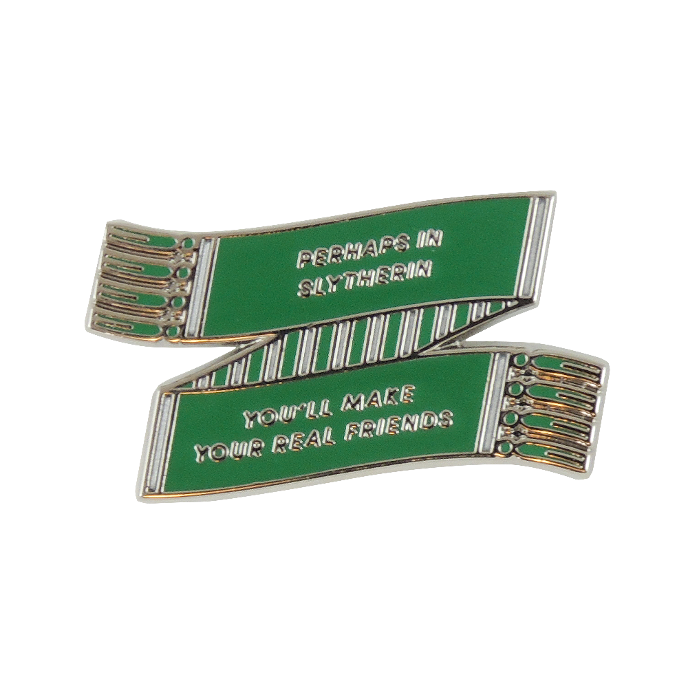 Warner Bros Slytherin Scarf Enamel Pin Best Sellers 3 Warner Bros Slytherin Scarf Enamel Pin Best Sellers