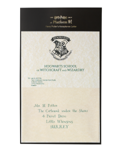 Warner Bros Exclusives Harry Potter's Hogwarts Acceptance Letter 9 Warner Bros Exclusives Harry Potter's Hogwarts Acceptance Letter