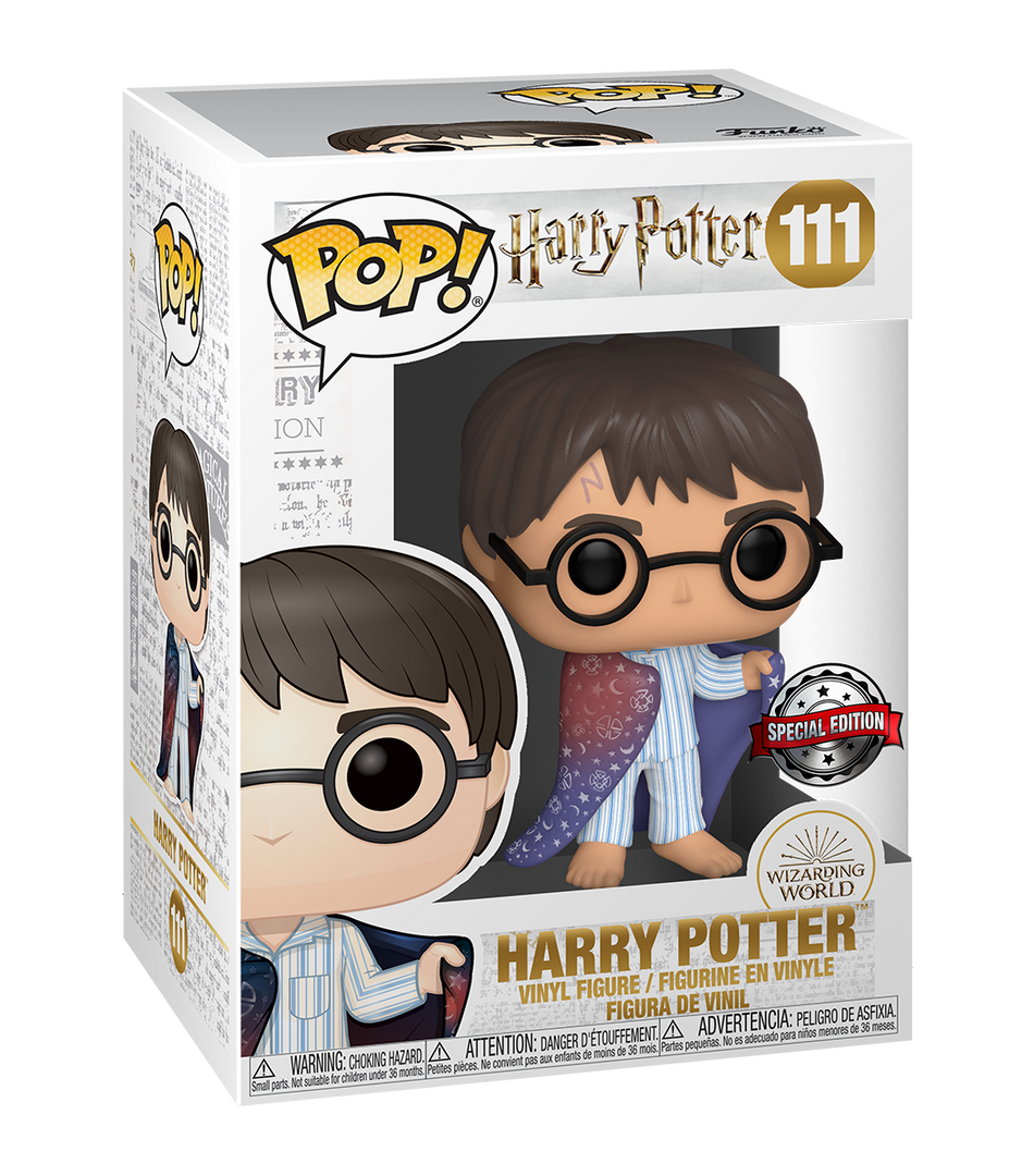 Warner Bros Harry Potter Pop! Vinyl Figure In Invisibility Cloak 3 Warner Bros Harry Potter Pop! Vinyl Figure In Invisibility Cloak